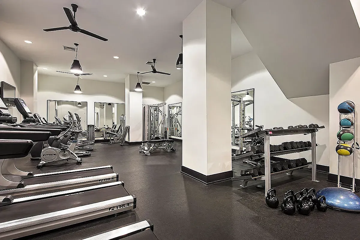 540 West 28th Street, Unit 8A Manhattan, NY 10001 - Photo 8 of 12 a view of a room with gym equipment