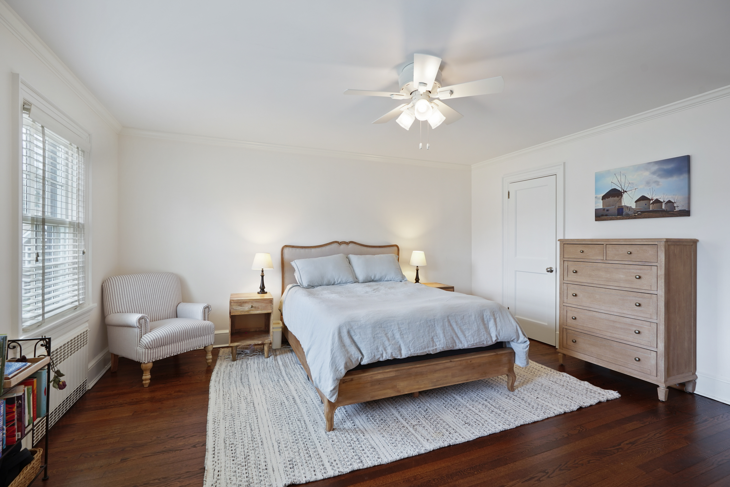 15 Anderson Road Greenwich, CT 06830 - Photo 13 of 30 a bedroom with a bed and a dresser