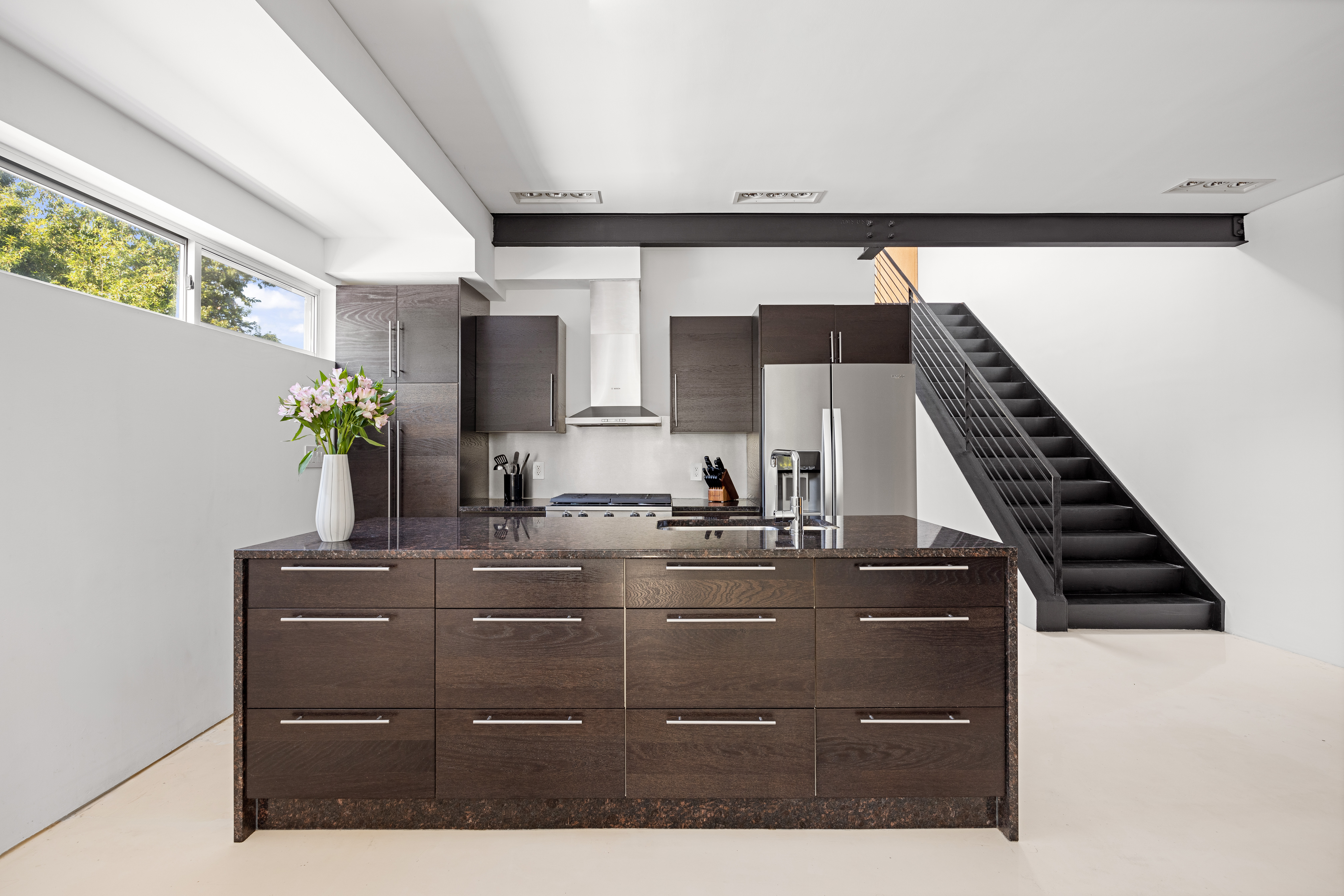 481 18th Street, Unit PH Brooklyn, NY 11215 - Photo 4 of 11 a kitchen with a sink and cabinets