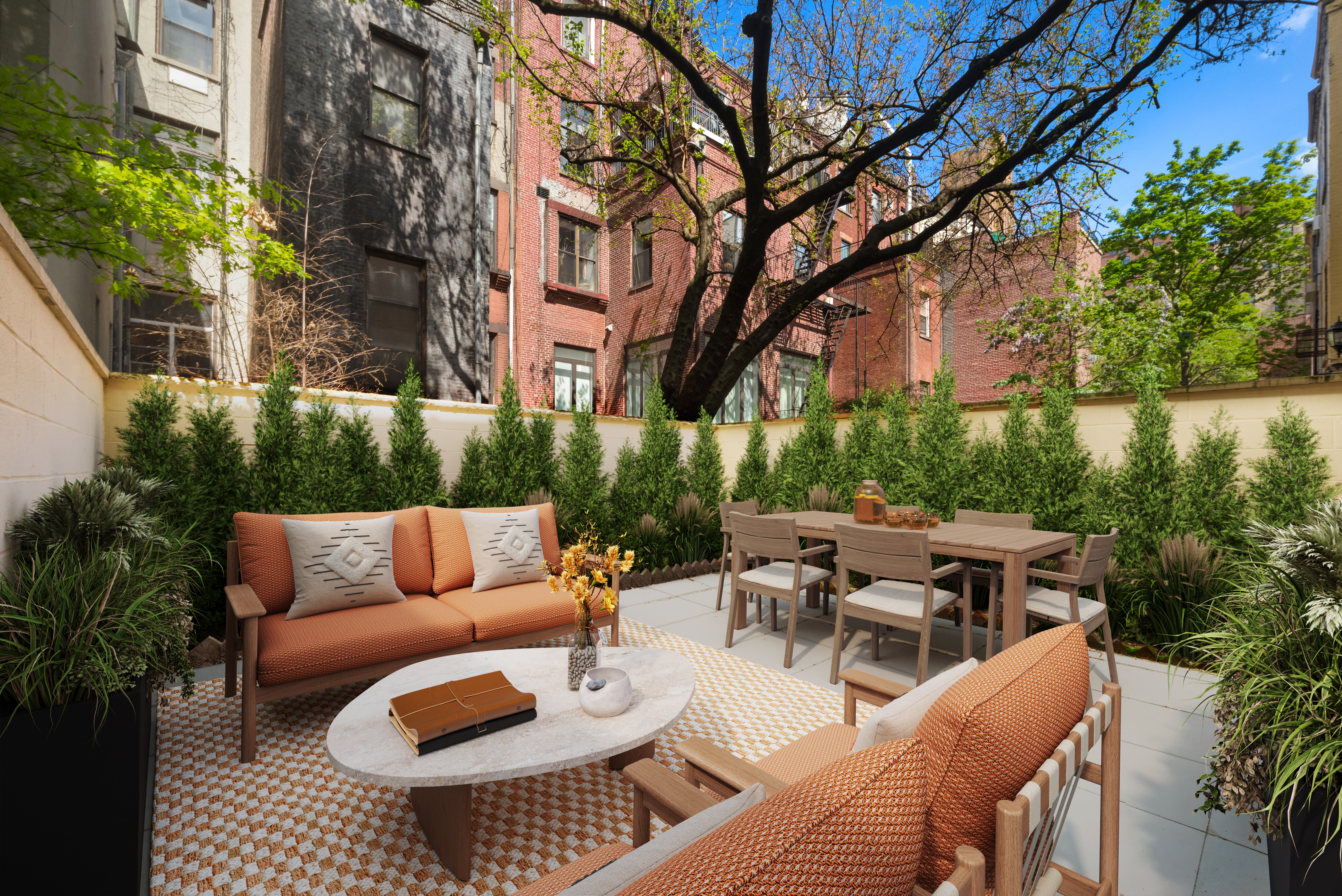 61 West 70th Street, Unit 1A Manhattan, NY 10023 - Photo 13 of 15 a view of outdoor space yard and patio