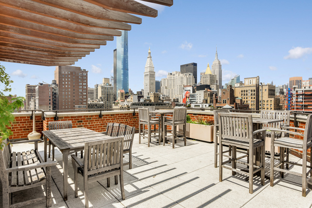 32 Gramercy Park South, Unit 6F Manhattan, NY 10003 - Photo 8 of 11 a view of a terrace with city view