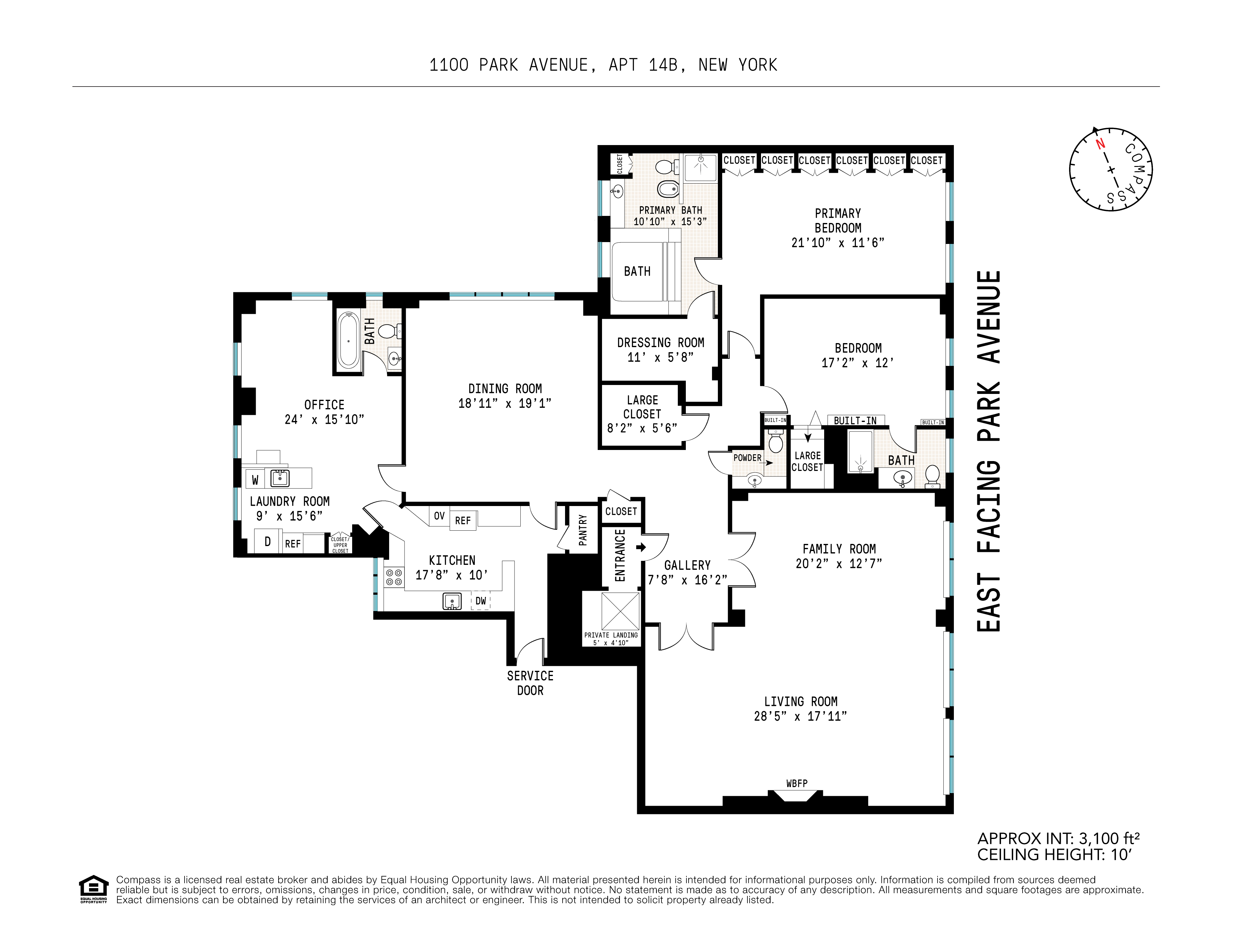 1100 Park Avenue, Unit 14B Manhattan, NY 10128 - Photo 14 of 14