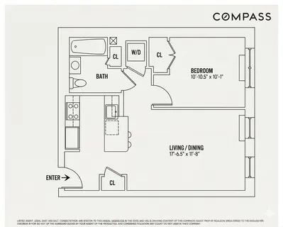 $885,000 | 110 Warren Street, Unit B304 | Columbia Street Waterfront