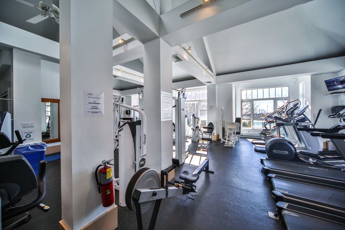 135 Oceana Drive East, Unit 2C Brooklyn, NY 11235 - Photo 21 of 29 a view of a room with gym equipment