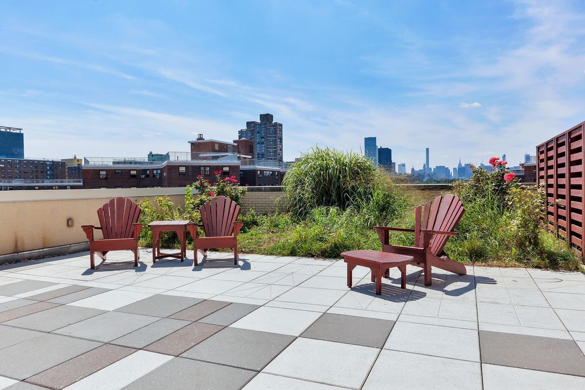 40 West 116th Street, Unit B503 Manhattan, NY 10026 - Photo 28 of 36 a view of a terrace with chairs
