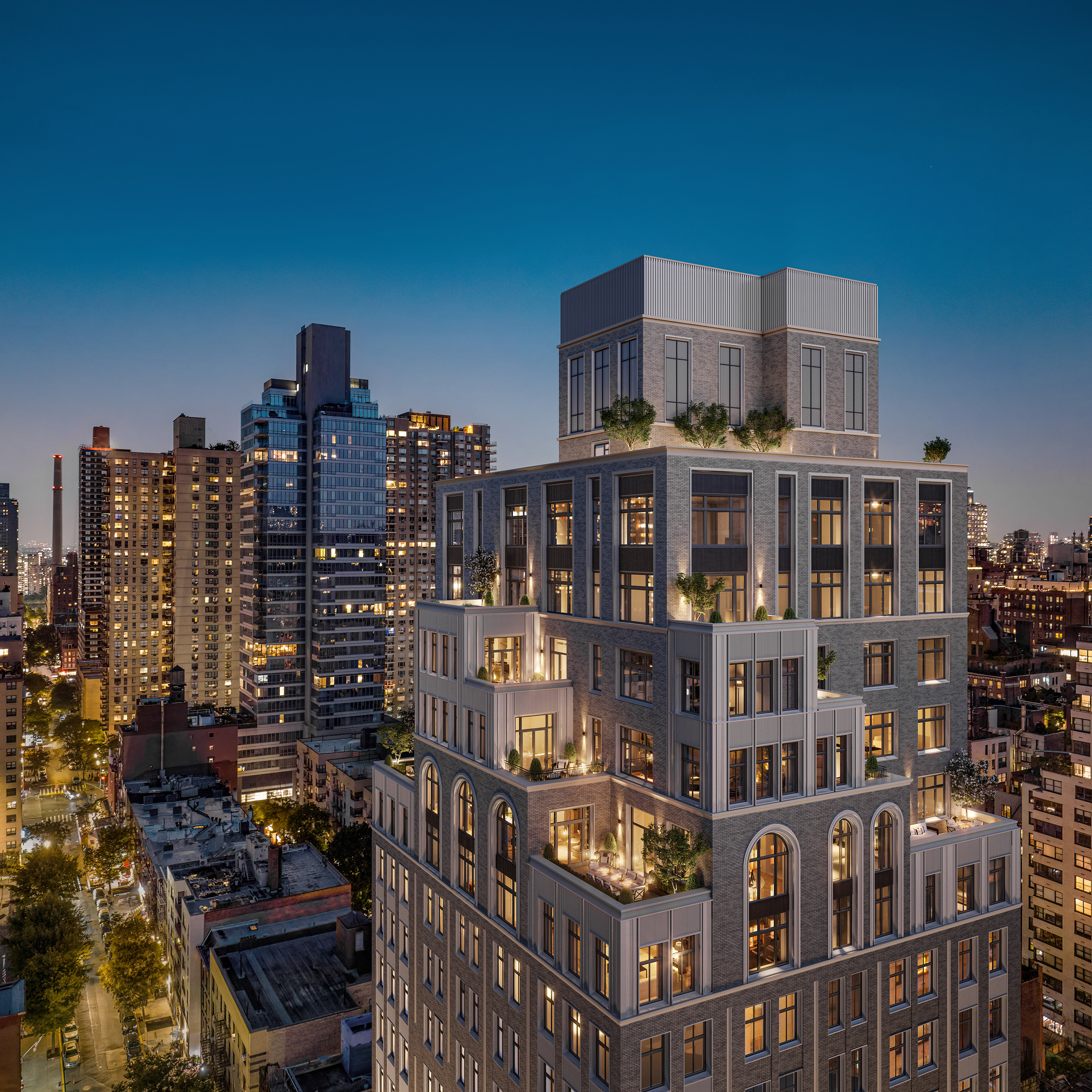 200 East 75th Street, Unit 14B Manhattan, NY 10021 - Photo 1 of 24 a city view with tall buildings