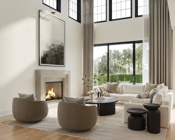 a kitchen with a table and chairs in it