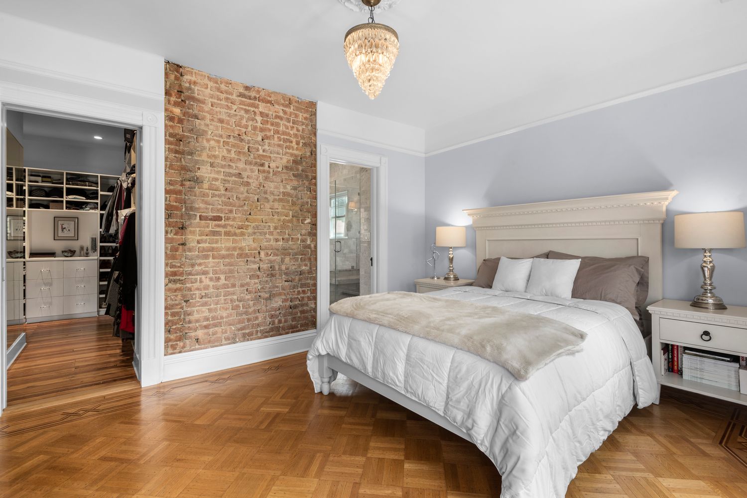 685 East 22nd Street Brooklyn, NY 11210 - Photo 16 of 43 a bedroom with a bed and a window