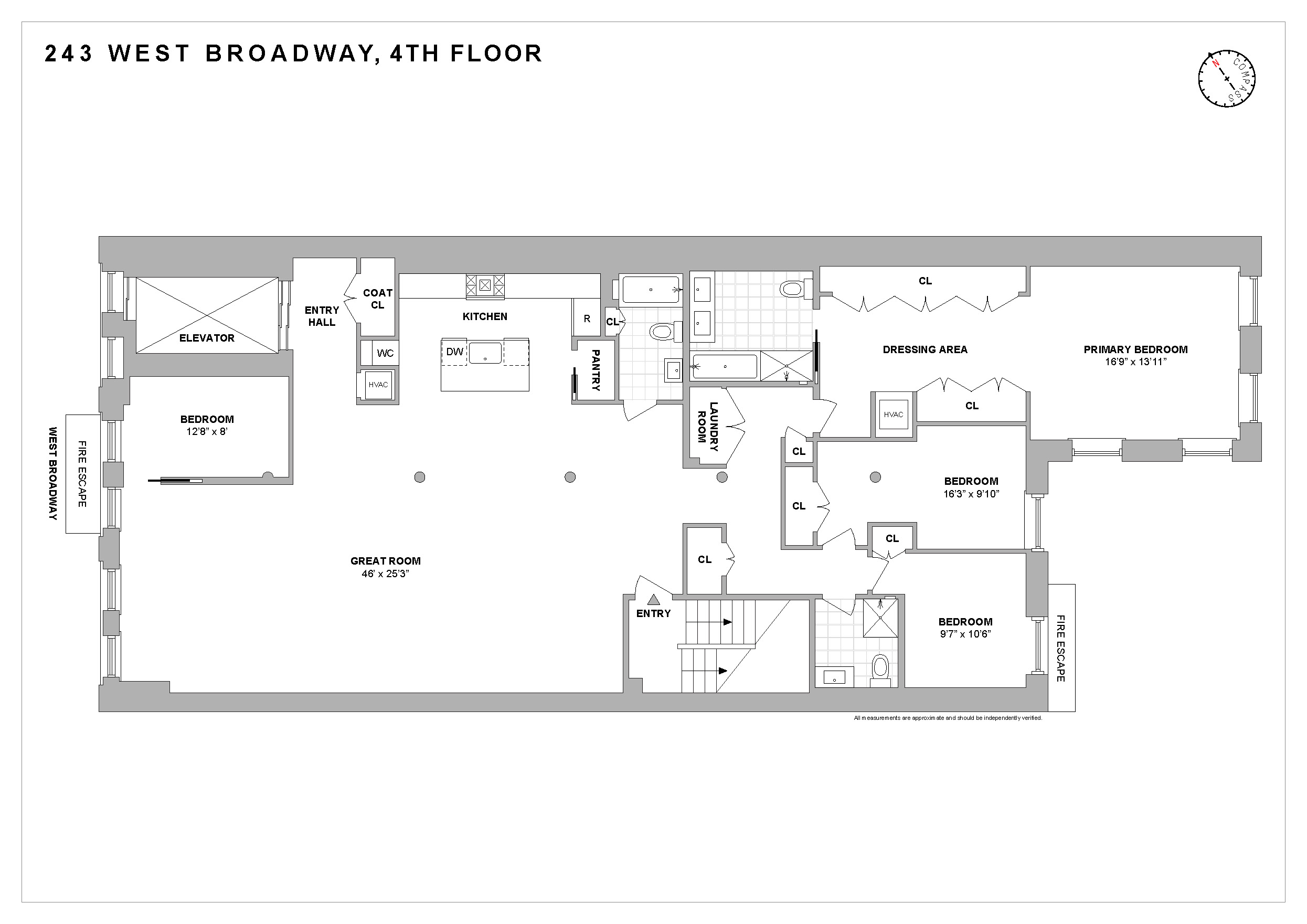 243 West Broadway, Unit 4 Manhattan, NY 10013 - Photo 13 of 14