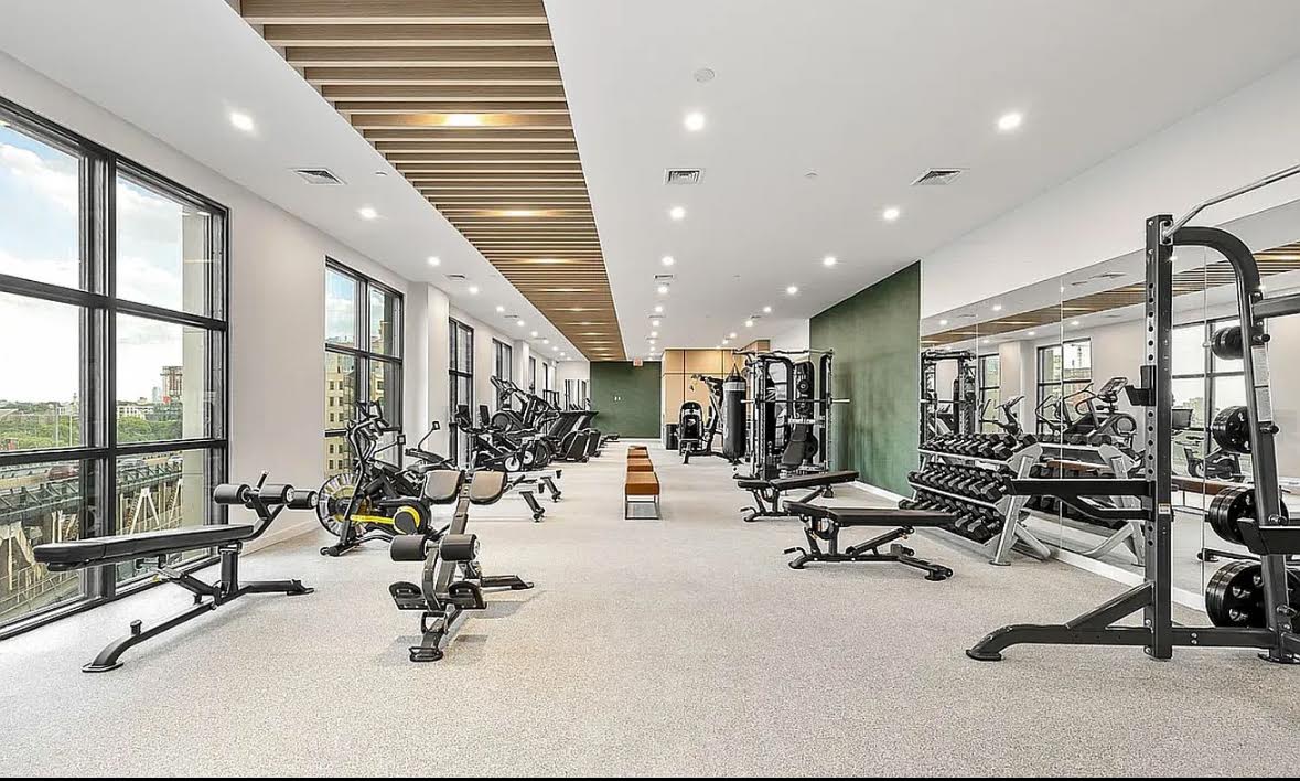 69 Adams Street, Unit 20A Brooklyn, NY 11201 - Photo 7 of 14 a view of a room with gym equipment