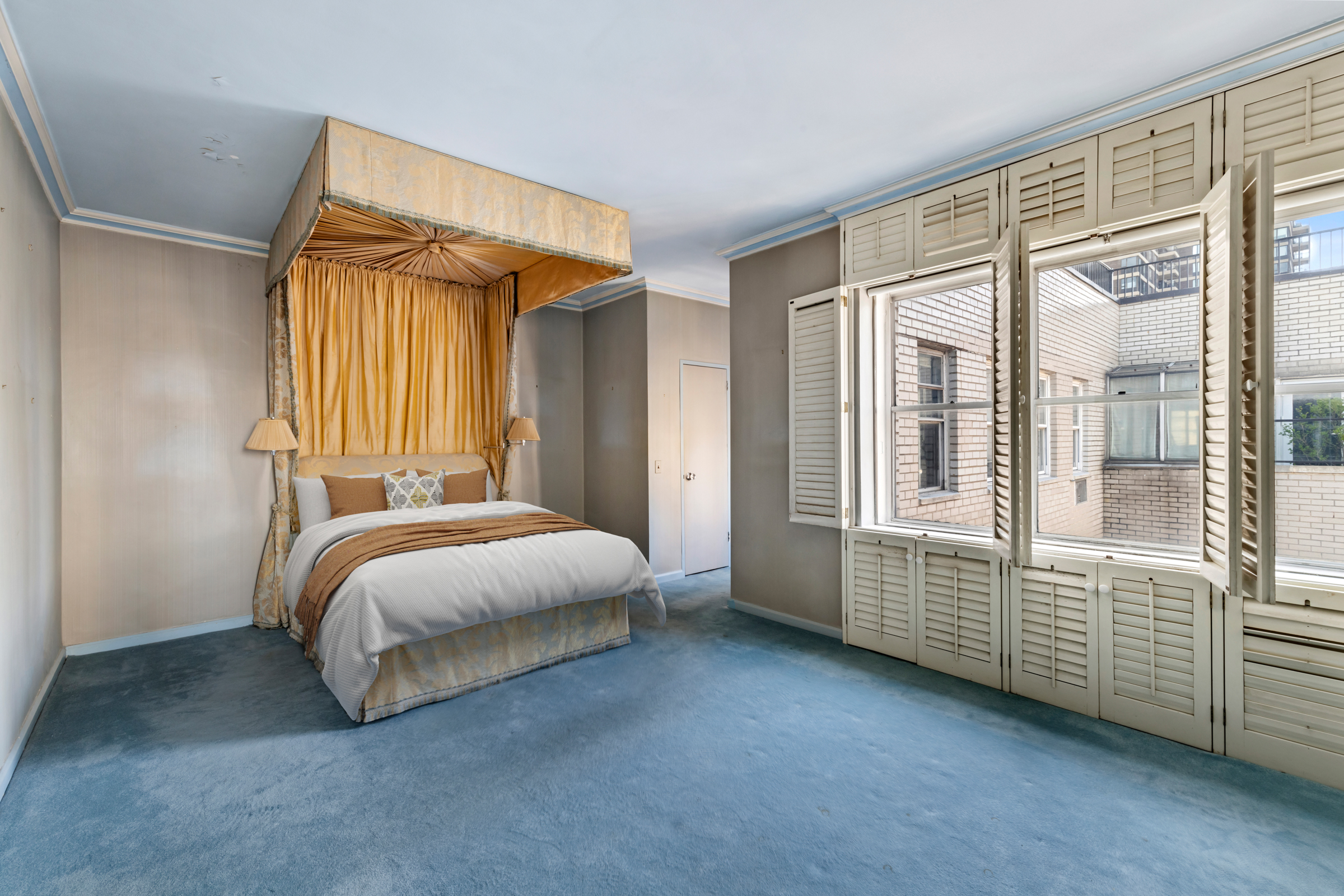 35 Sutton Place, Unit PHB Manhattan, NY 10022 - Photo 6 of 14 a bedroom with a bed and a window