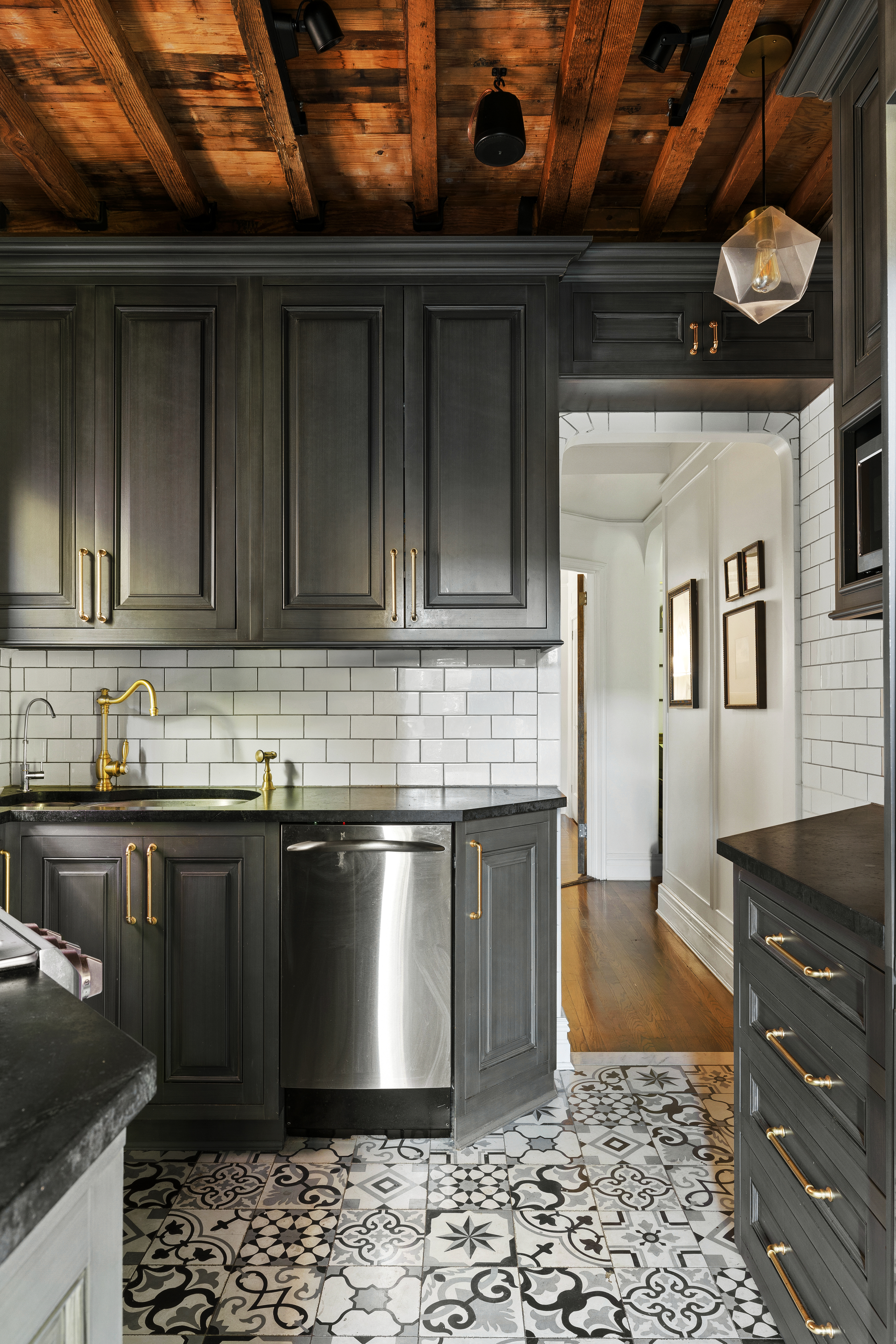 125 Ocean Avenue, Unit 2G Brooklyn, NY 11225 - Photo 7 of 16 a kitchen with a sink and cabinets