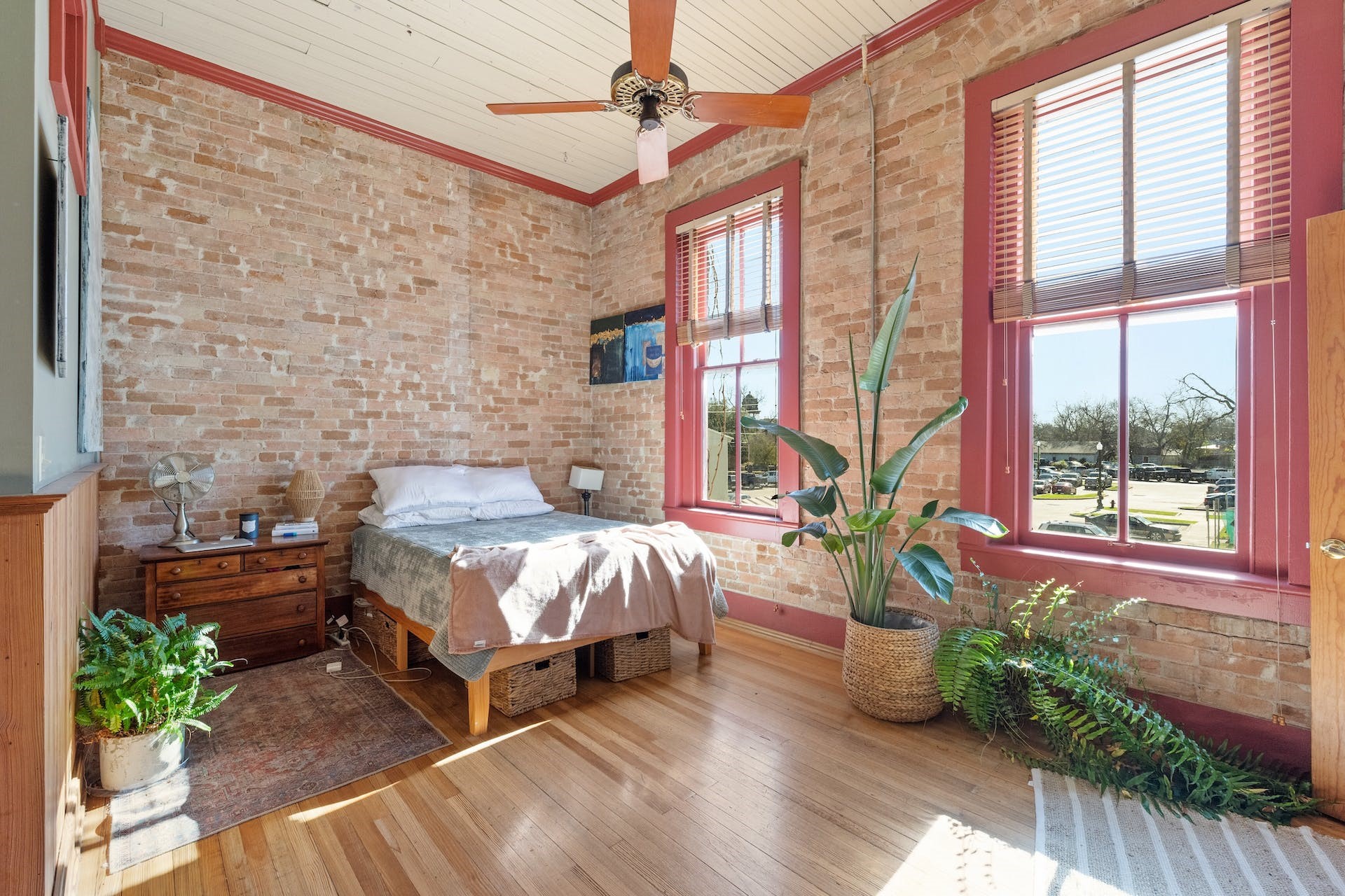 709 Chestnut Street Bastrop, TX 78602 - Photo 15 of 45 a bed room with a bed and a couch