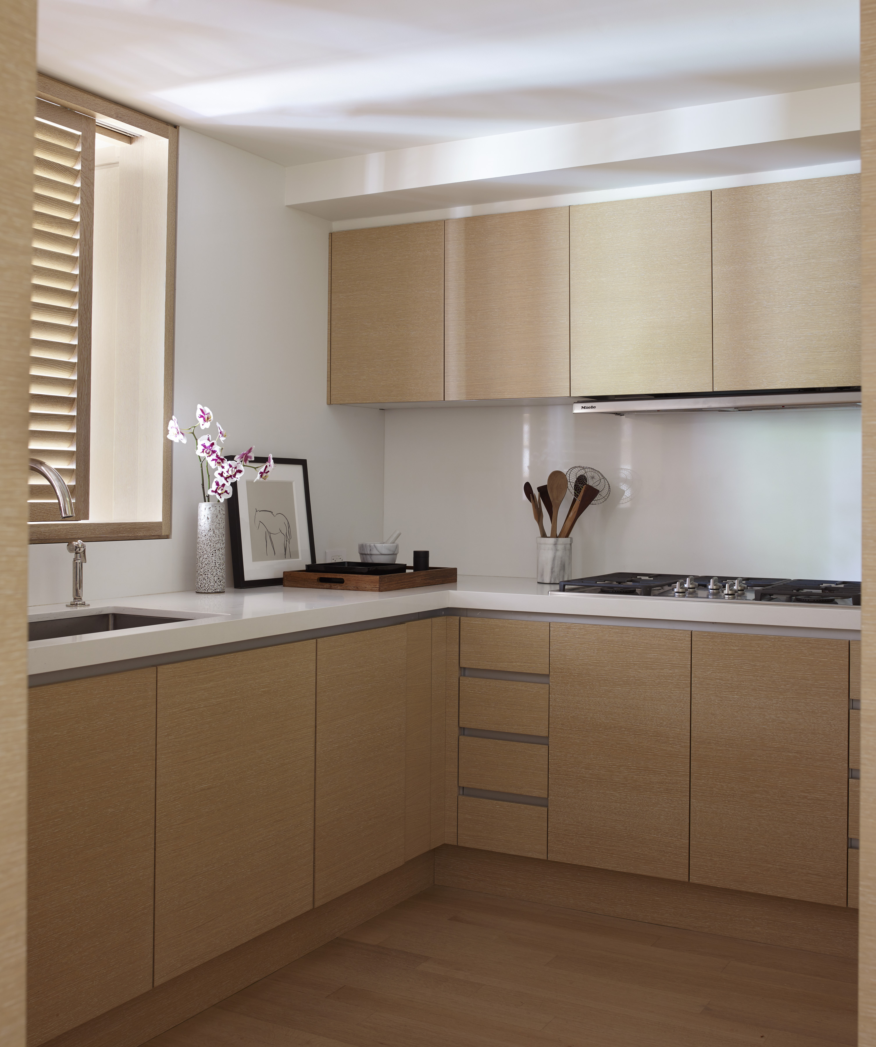 50 Gramercy Park North, Unit 5A Manhattan, NY 10010 - Photo 6 of 10 a kitchen with a sink and cabinets