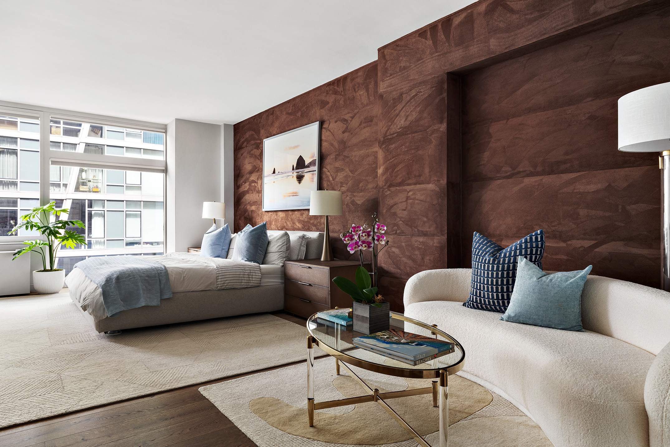 151 West 17th Street, Unit 4G Manhattan, NY 10011 - Photo 8 of 14 a living room with furniture and a large window