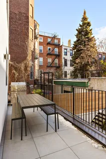 a view of a building from a roof deck