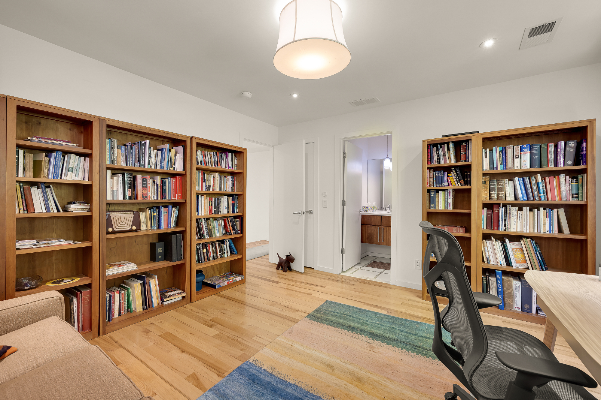 2710 Brandywine Street Northwest Washington, DC 20008 - Photo 49 of 74 a view of a livingroom with furniture and staircase