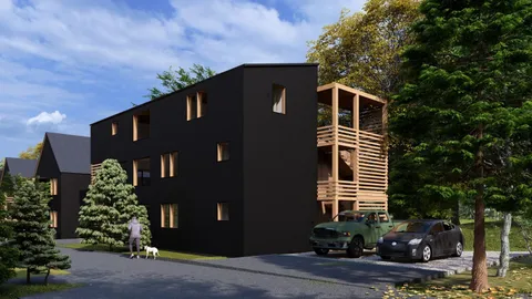 a front view of house with yard