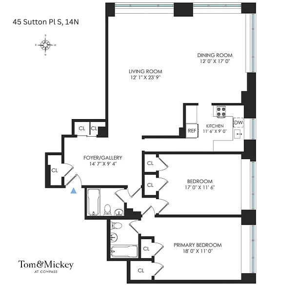 45 Sutton Place South, Unit 14N Manhattan, NY 10022 - Photo 19 of 19