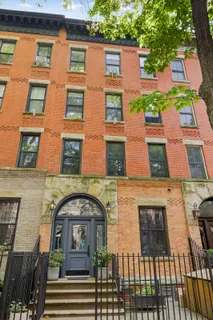 a black and white photo of a room