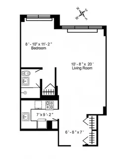 $3,800 | 153 East 57th Street, Unit 17B | Midtown East
