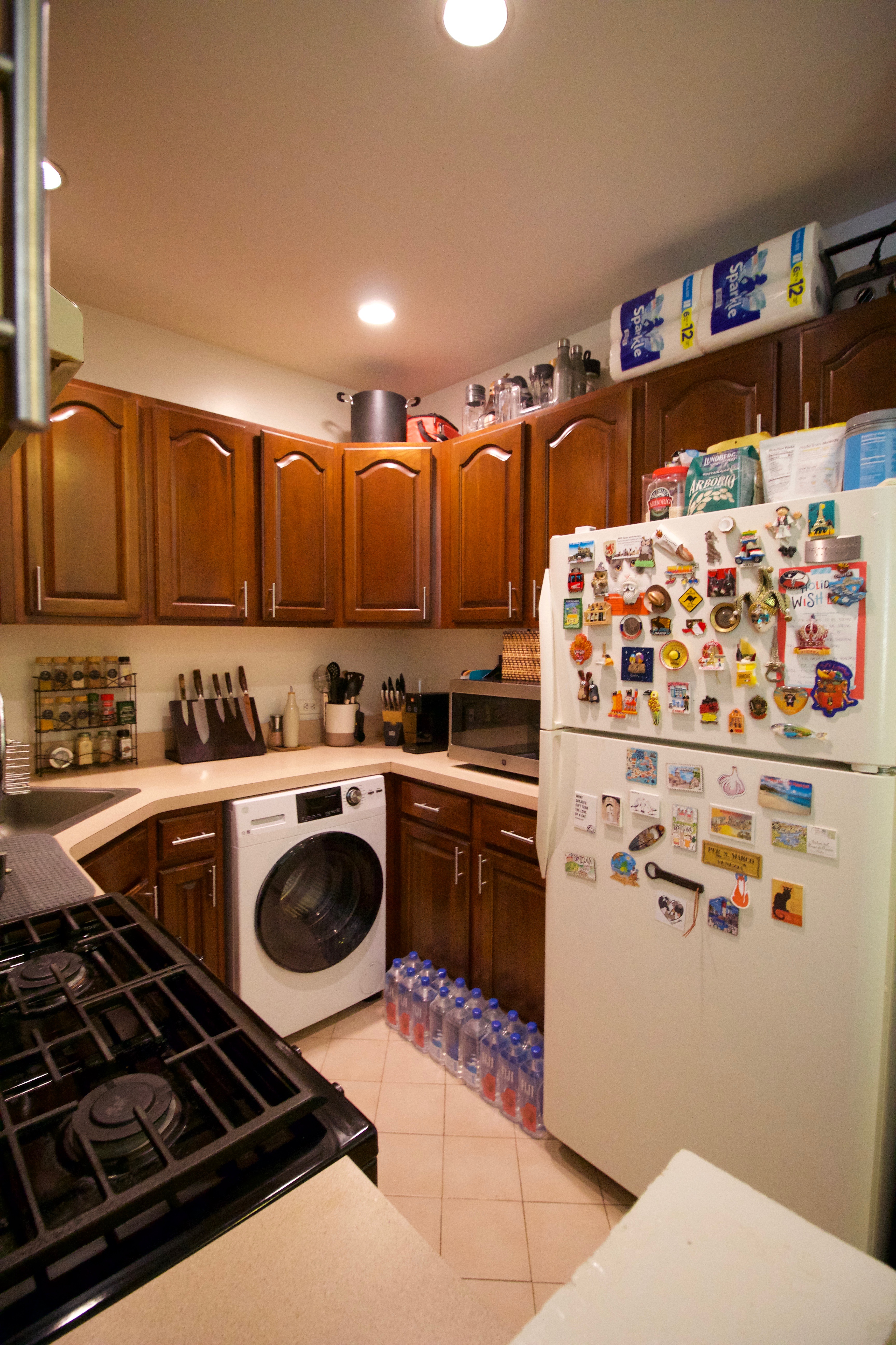 627 Baltic Street, Unit 2 Brooklyn, NY 11217 - Photo 16 of 32 a kitchen with a refrigerator and a stove