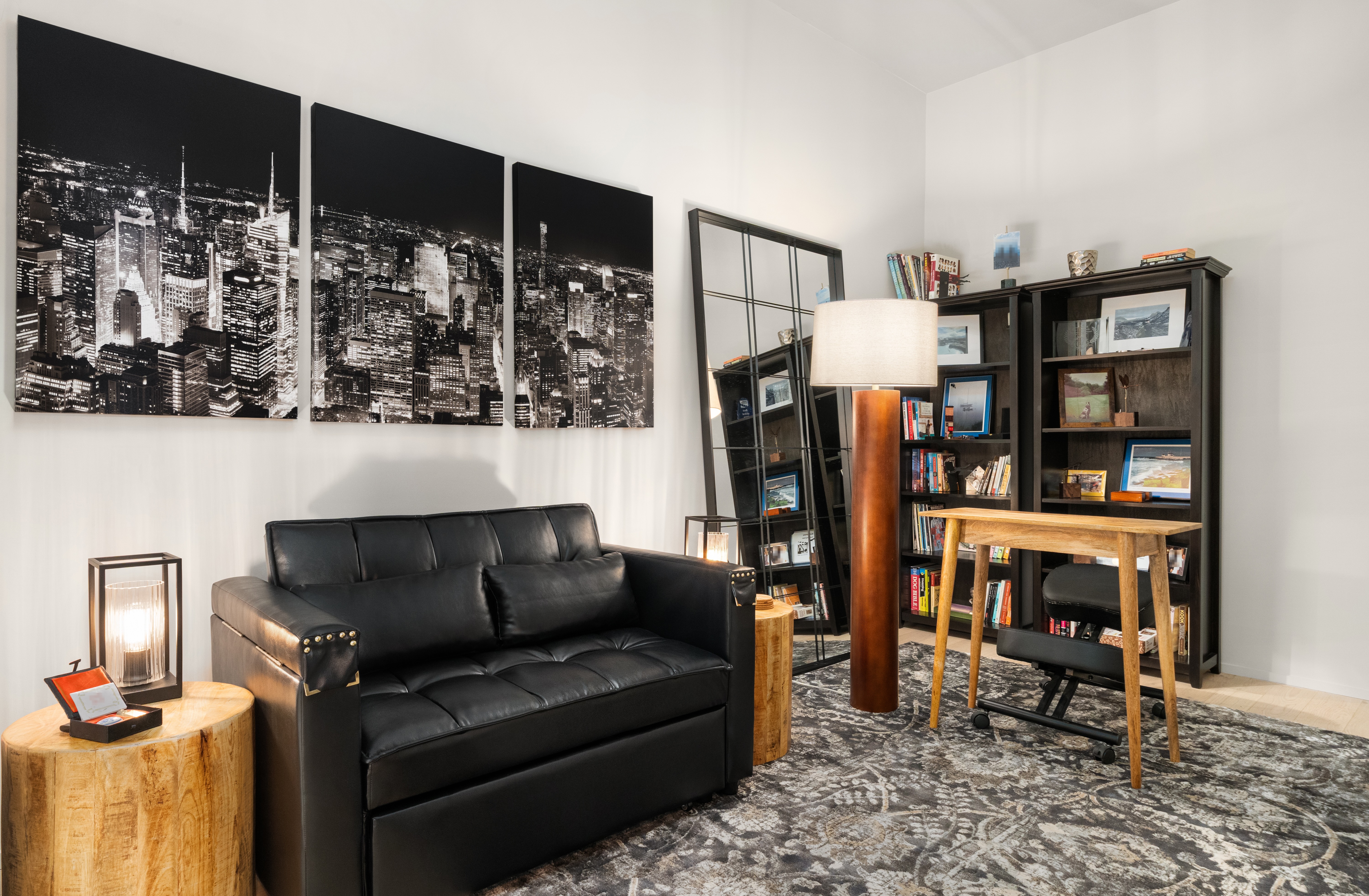 168 Plymouth Street, Unit 4D Brooklyn, NY 11201 - Photo 6 of 8 a living room with furniture a rug and a table