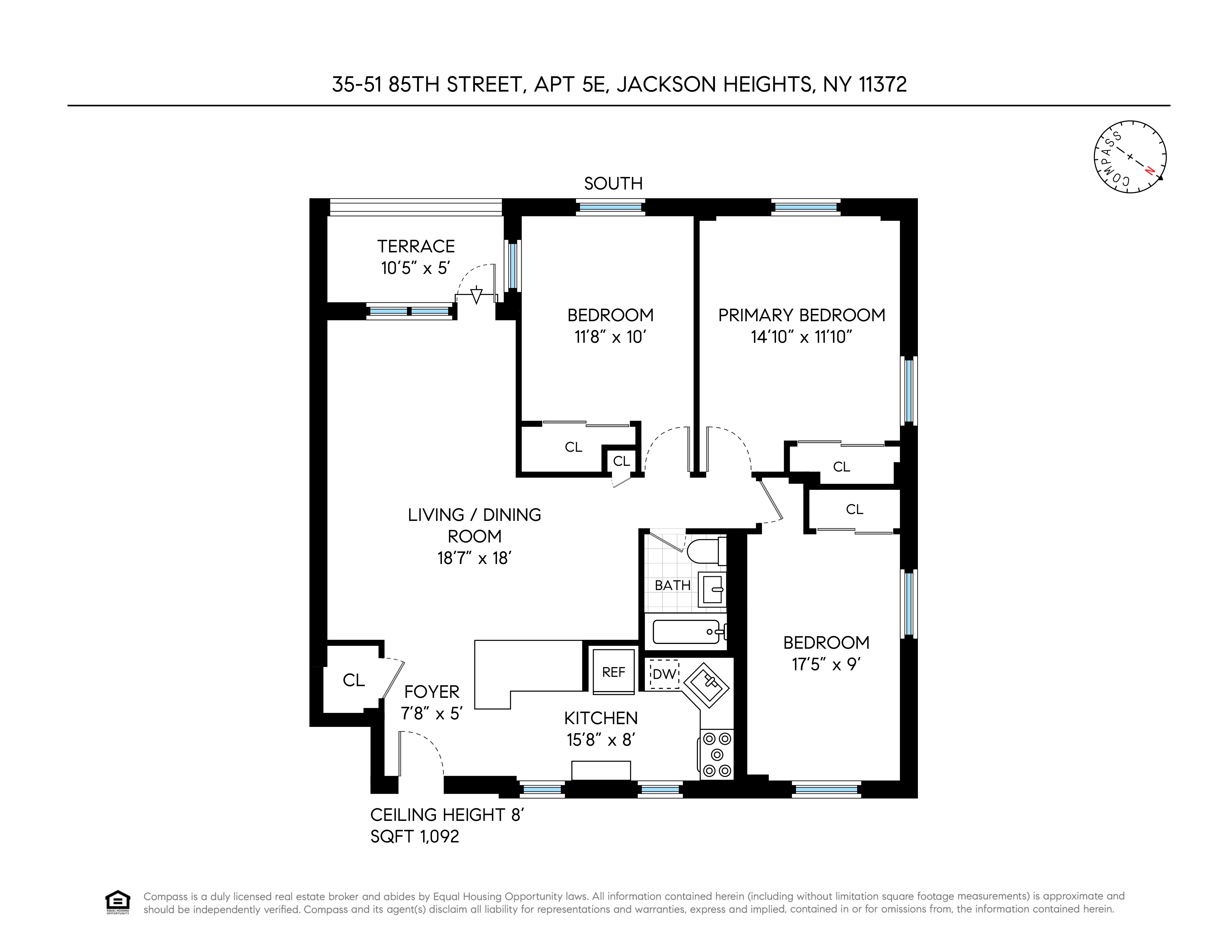 35-51 85th Street, Unit 5E Queens, NY 11372 - Photo 16 of 16 a picture of a park