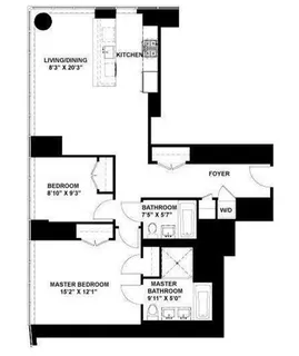 $8,500 | 1 Northside Piers, Unit 23B | Williamsburg