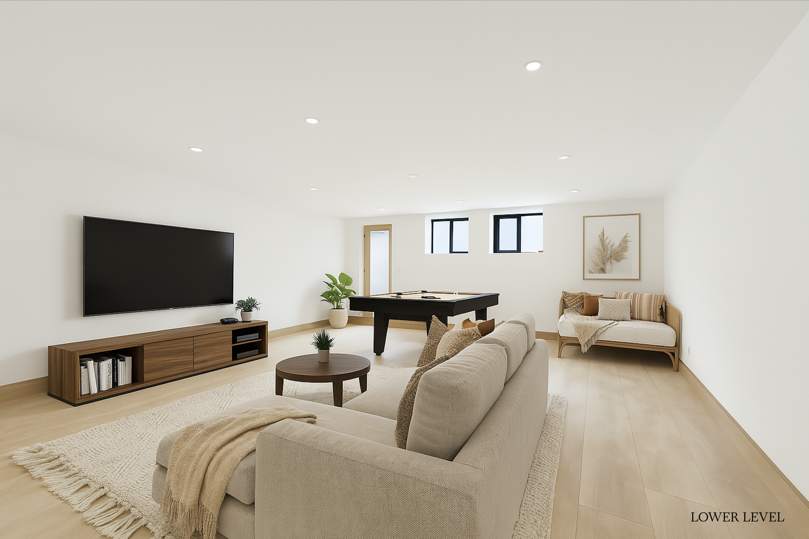 156 Summit Street, Unit 1 Brooklyn, NY 11231 - Photo 3 of 6 a living room with furniture and a flat screen tv