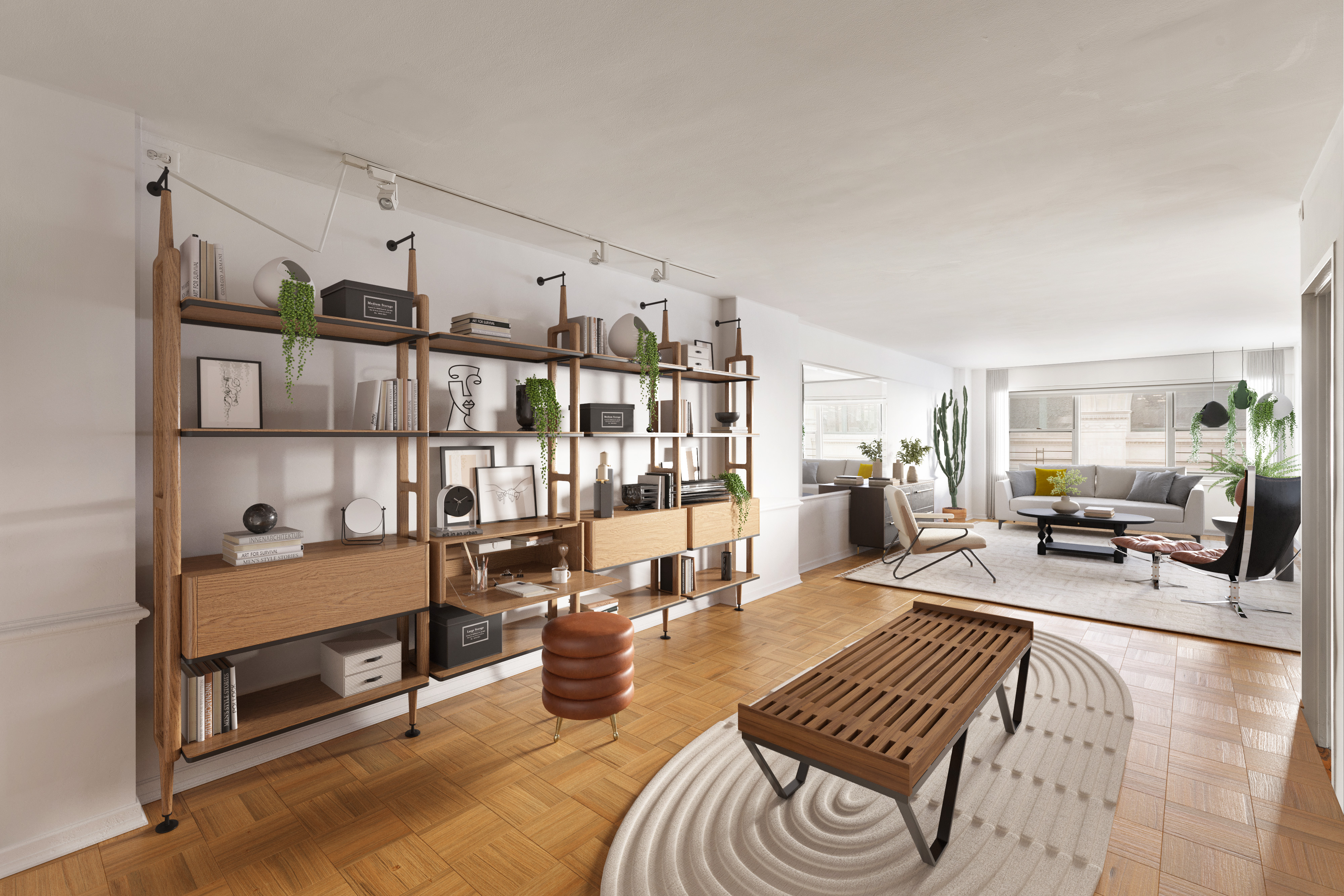 70 East 10th Street, Unit 3M Manhattan, NY 10003 - Photo 4 of 14 a living room with furniture