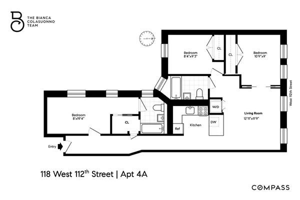 $4,900 | 118 West 112th Street, Unit 4A | Harlem