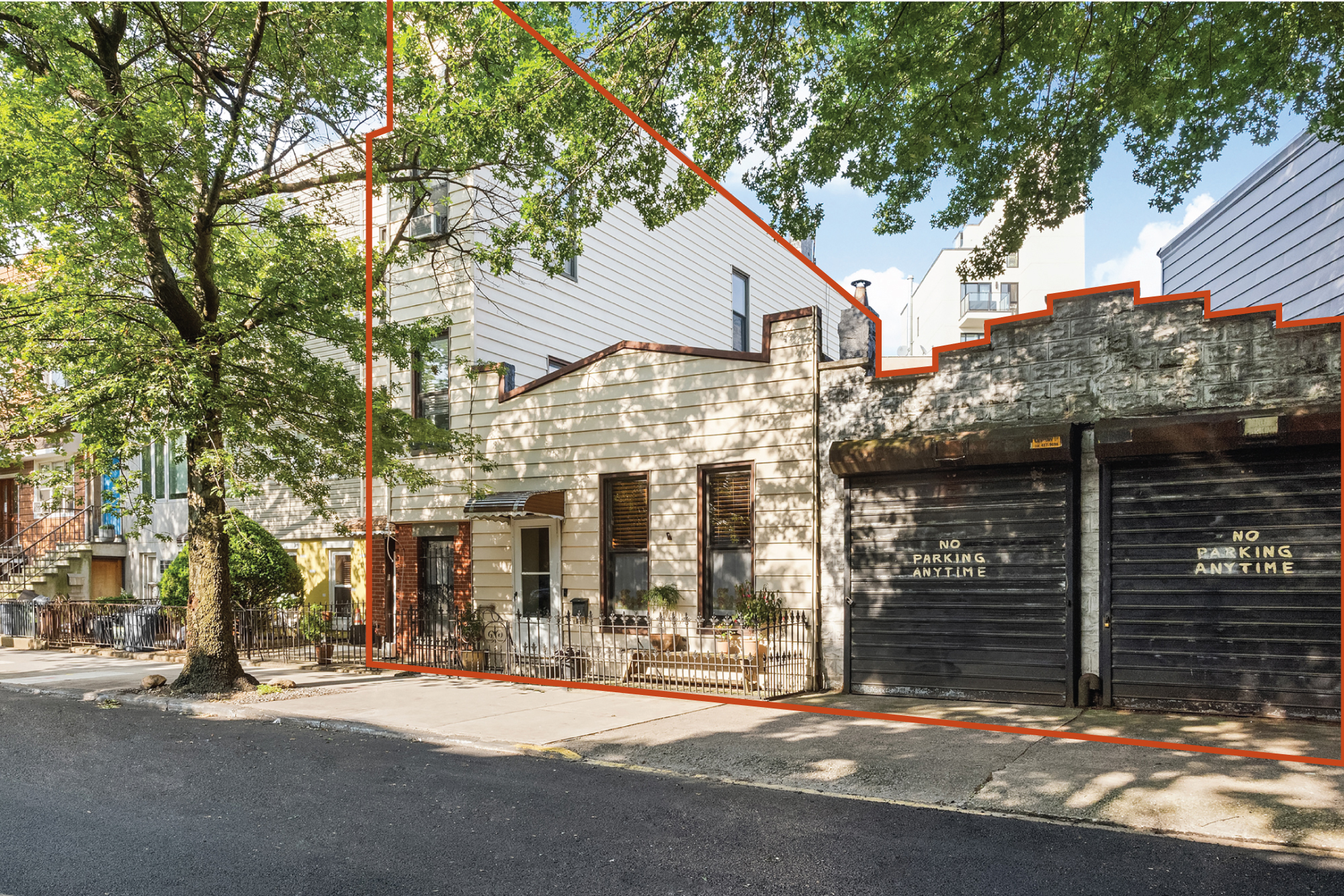 18 Russell Street Brooklyn, NY 11222 - Photo 23 of 24 a view of a house with a outdoor space