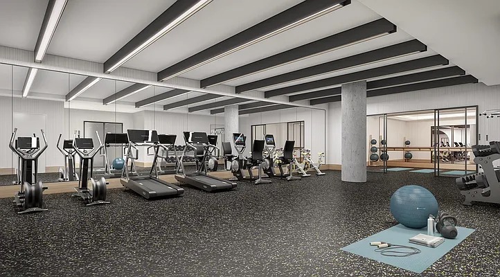 181 18th Street, Unit 1002 Brooklyn, NY 11215 - Photo 16 of 19 a view of a room with gym equipment
