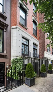 a view of a building with a window