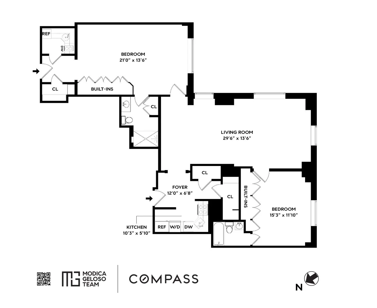 a picture of a floor plan