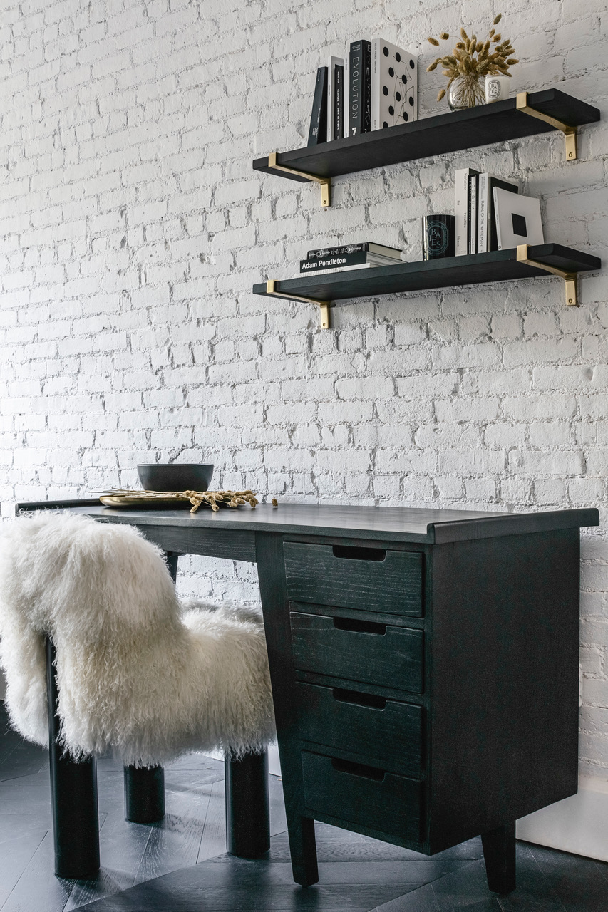 51 Morton Street, Unit 5D Manhattan, NY 10014 - Photo 8 of 17 a living room with a sink and a wooden floor