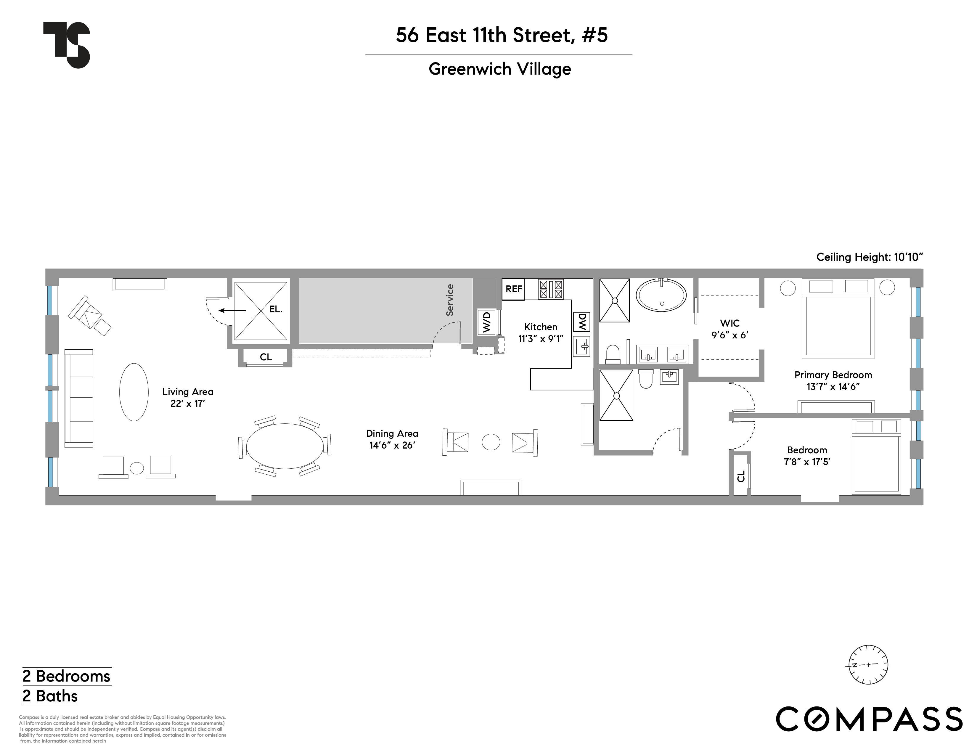 56 East 11th Street, Unit 5 Manhattan, NY 10003 - Photo 17 of 18 unknown