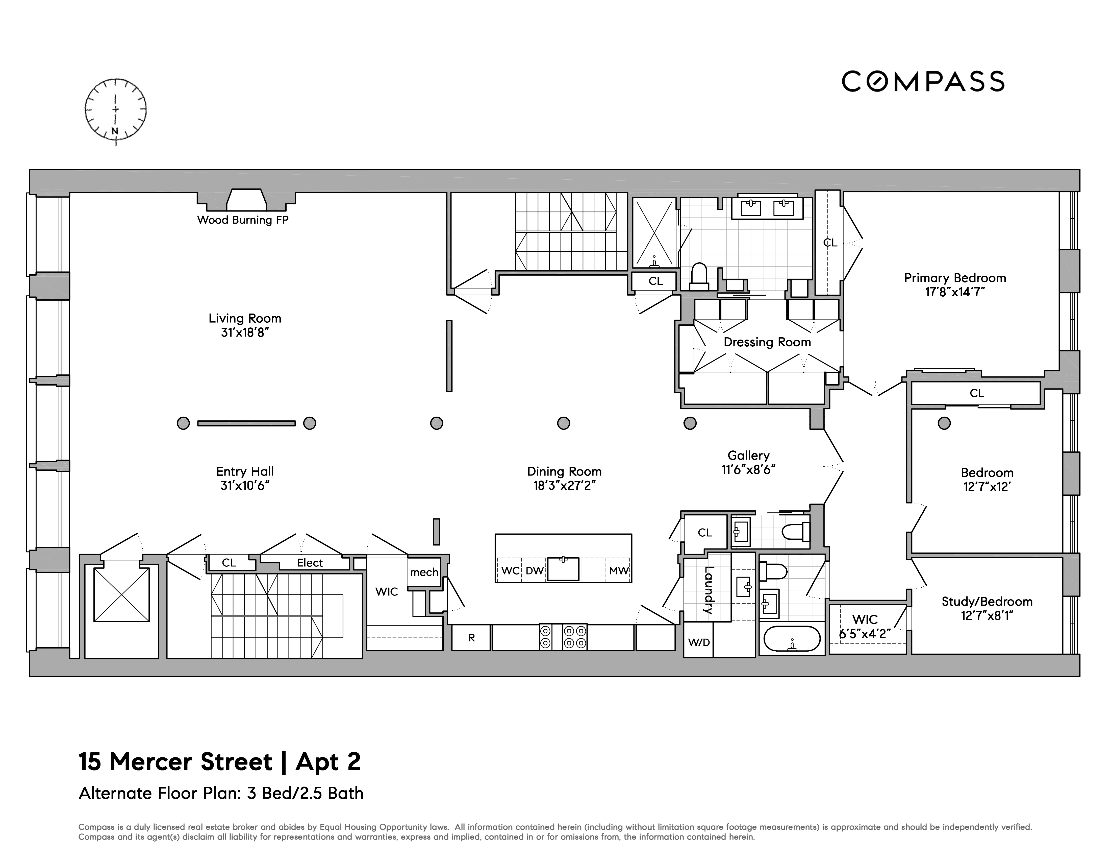 15 Mercer Street, Unit 2 Manhattan, NY 10013 - Photo 24 of 25