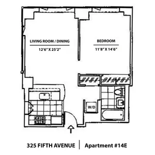 $995,000 | 325 5th Avenue, Unit 14E | Midtown South