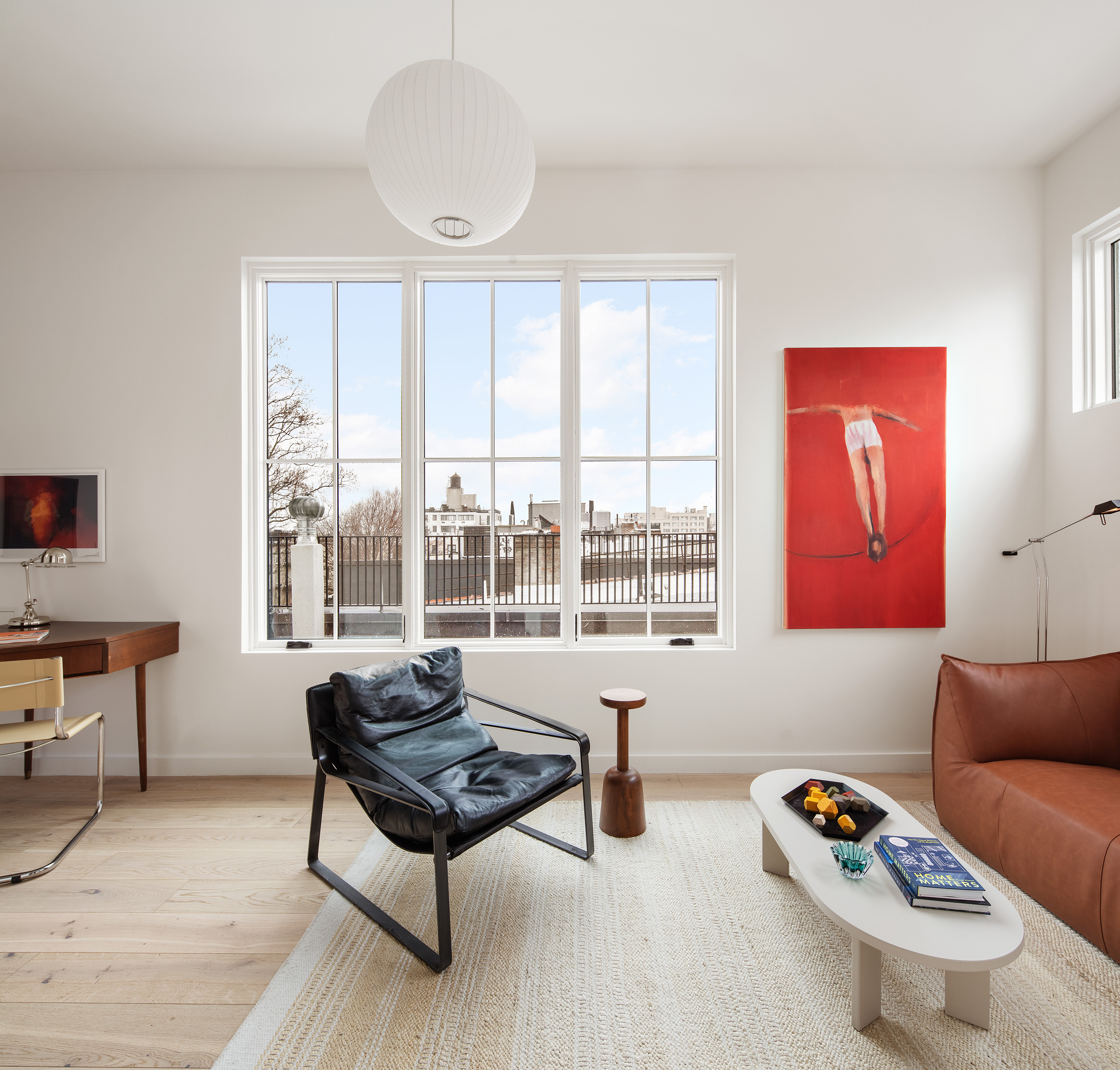 238 Degraw Street, Unit 3 Brooklyn, NY 11231 - Photo 12 of 17 a living room with furniture and a large window