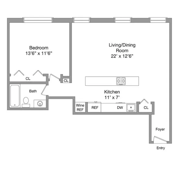 $4,500 | 314 West 94th Street, Unit 3D | Upper West Side