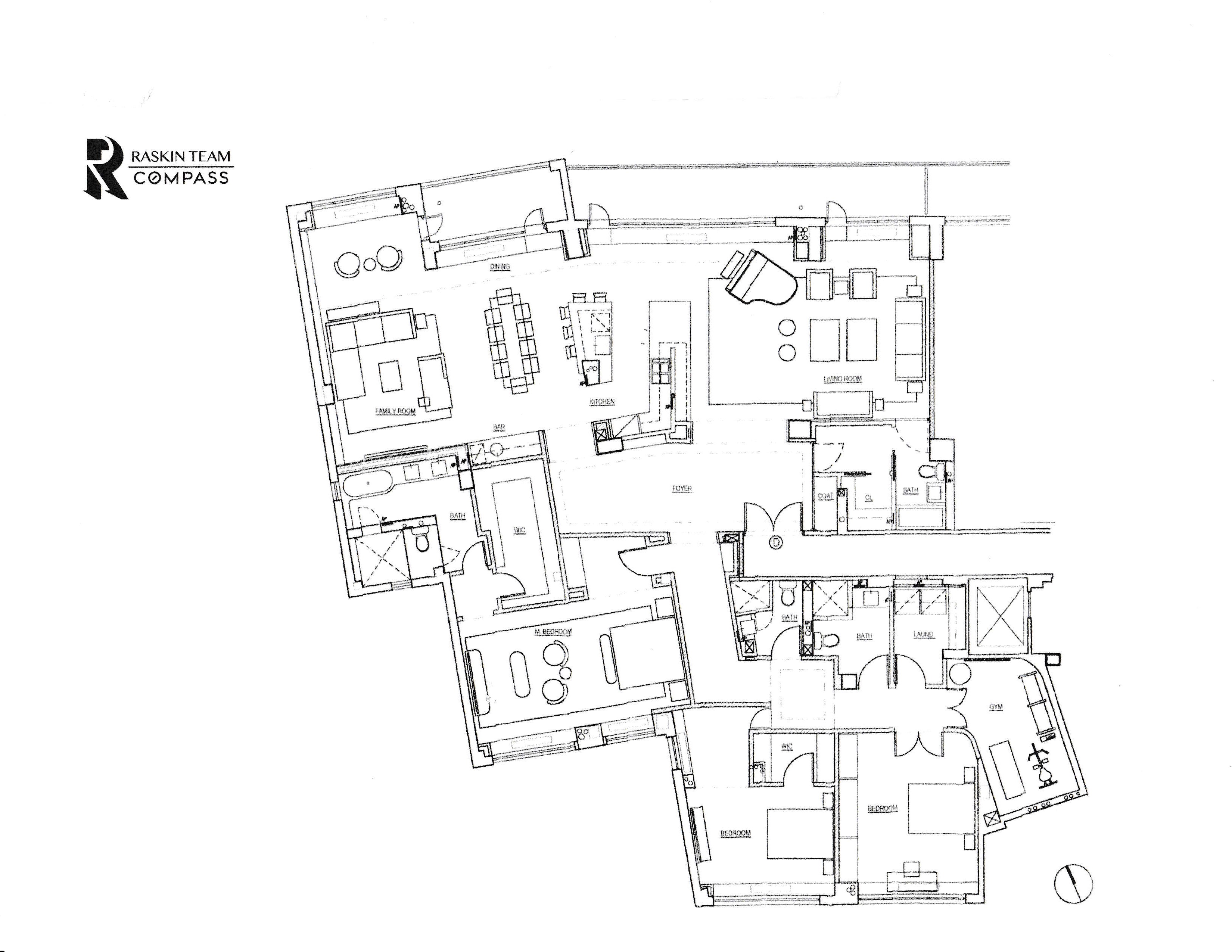 200 Central Park South, Unit 19DEF Manhattan, NY 10019 - Photo 3 of 3 a picture of a wall with white wall painting