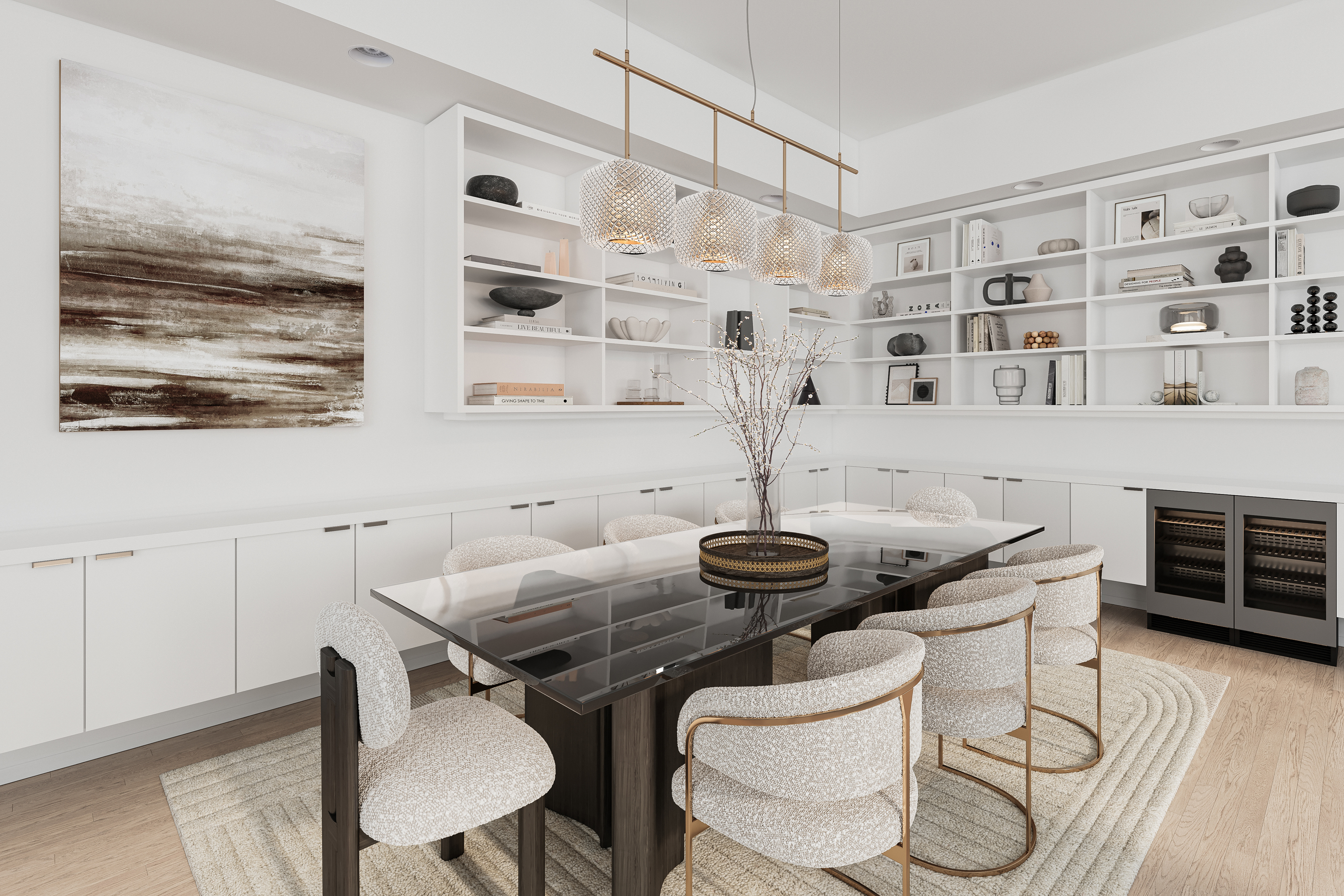 131 5th Avenue, Unit 801 Manhattan, NY 10003 - Photo 3 of 15 a table and chairs in a room