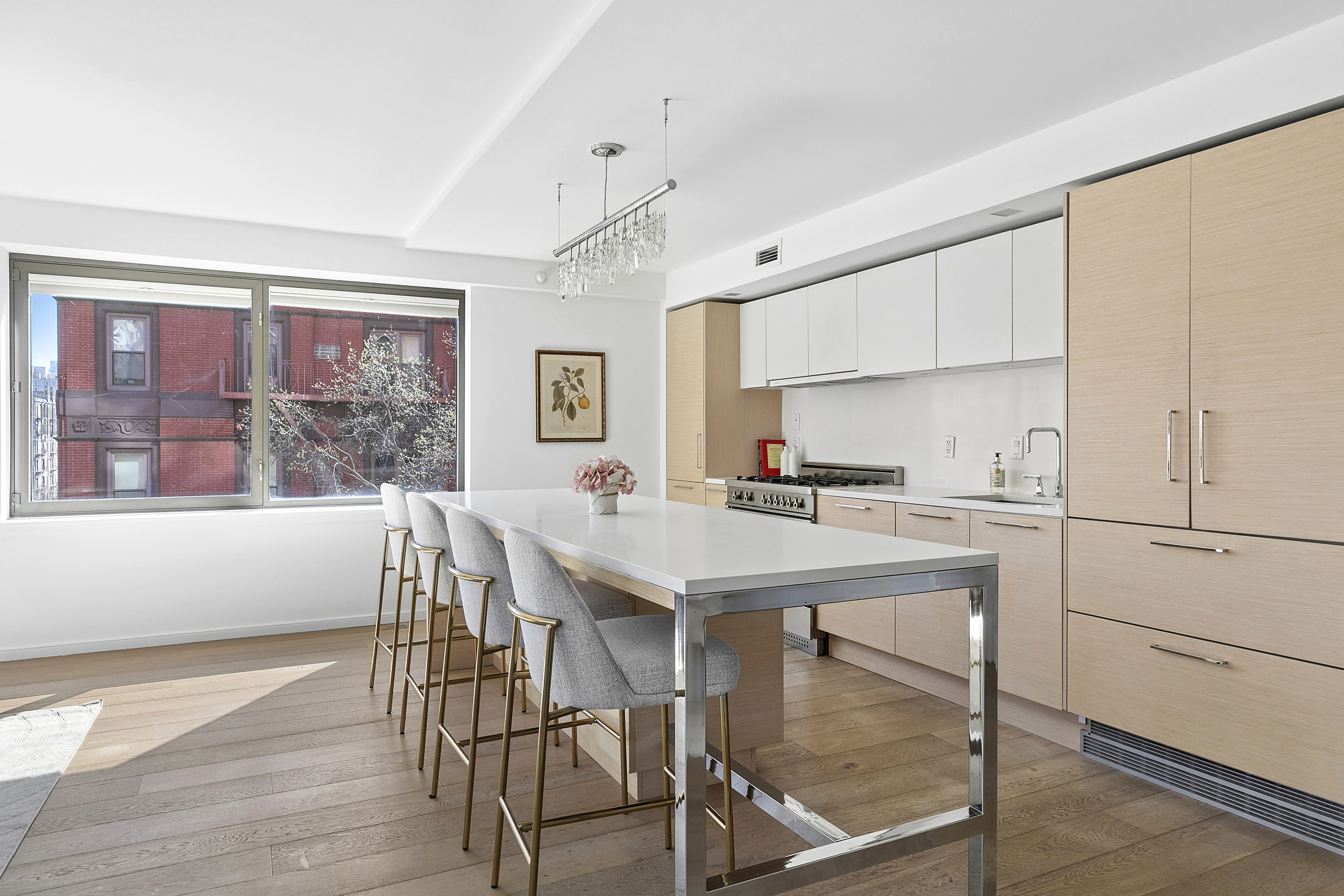 101 West 87th Street, Unit 505 Manhattan, NY 10024 - Photo 5 of 15 a view of a dining room with furniture window and wooden floor