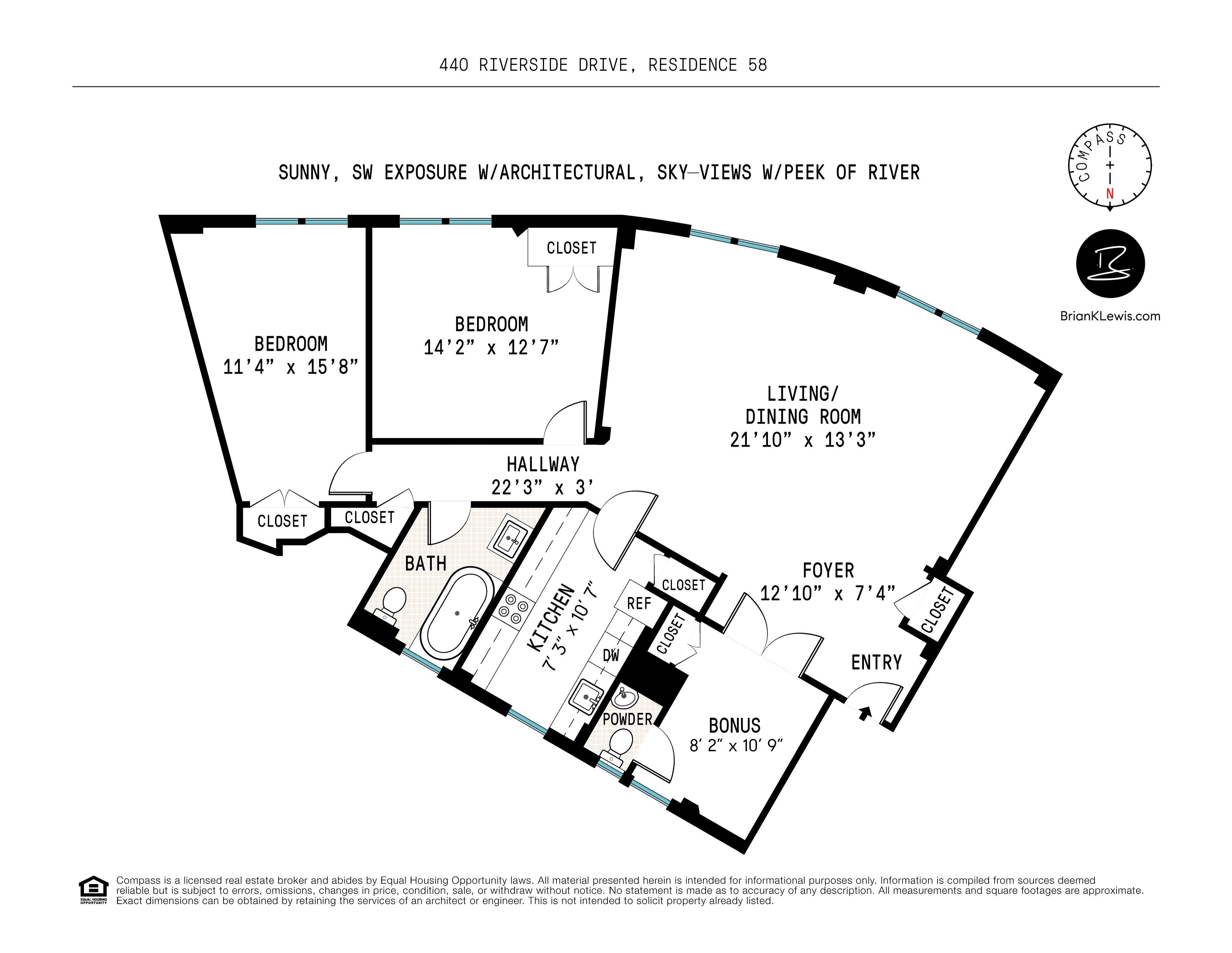 440 Riverside Drive, Unit 58 Manhattan, NY 10027 - Photo 14 of 15