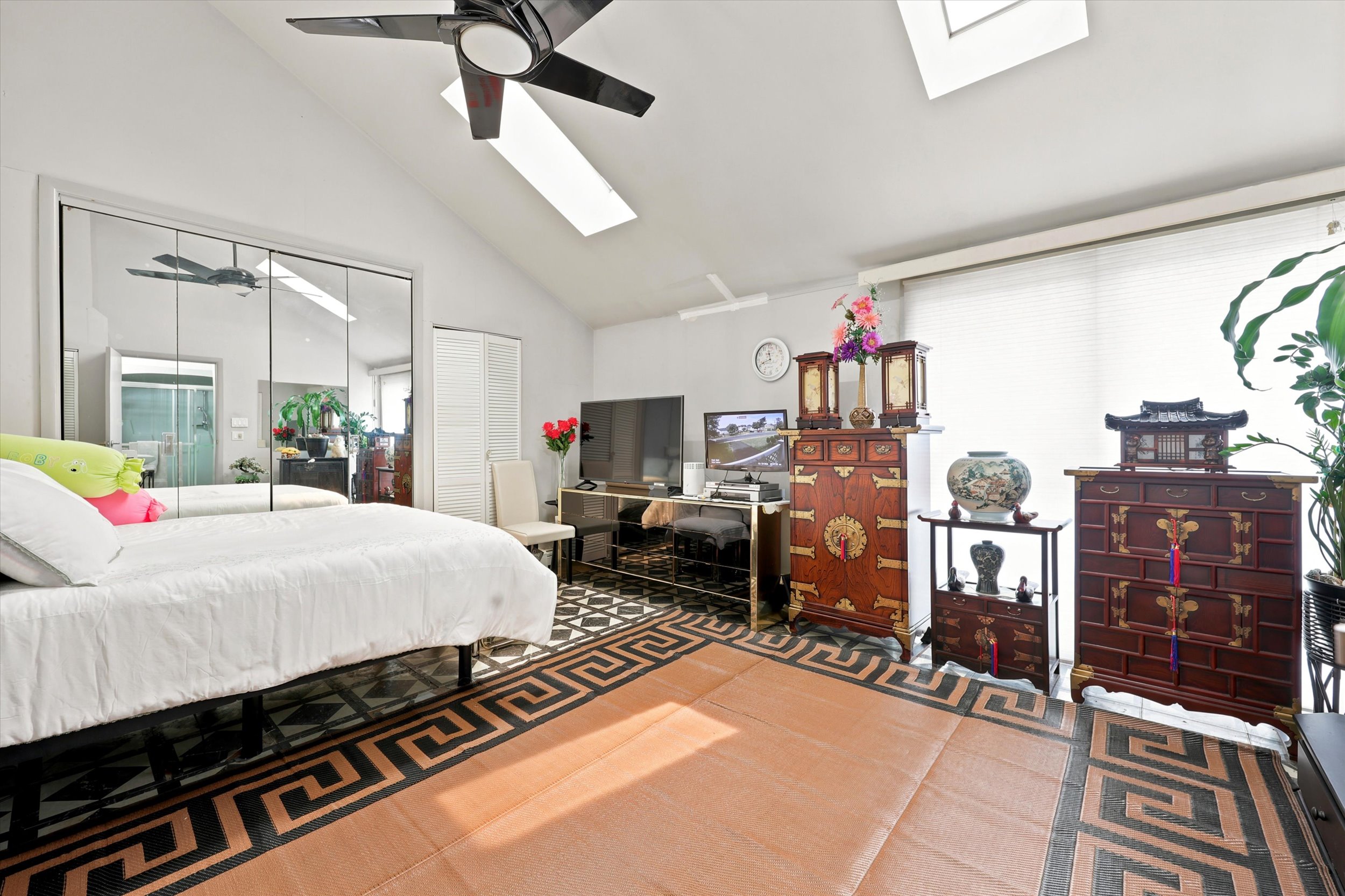 897 Pine Hill Avenue Philadelphia, PA 19115 - Photo 18 of 22 a bed room with a bed mirror and a window