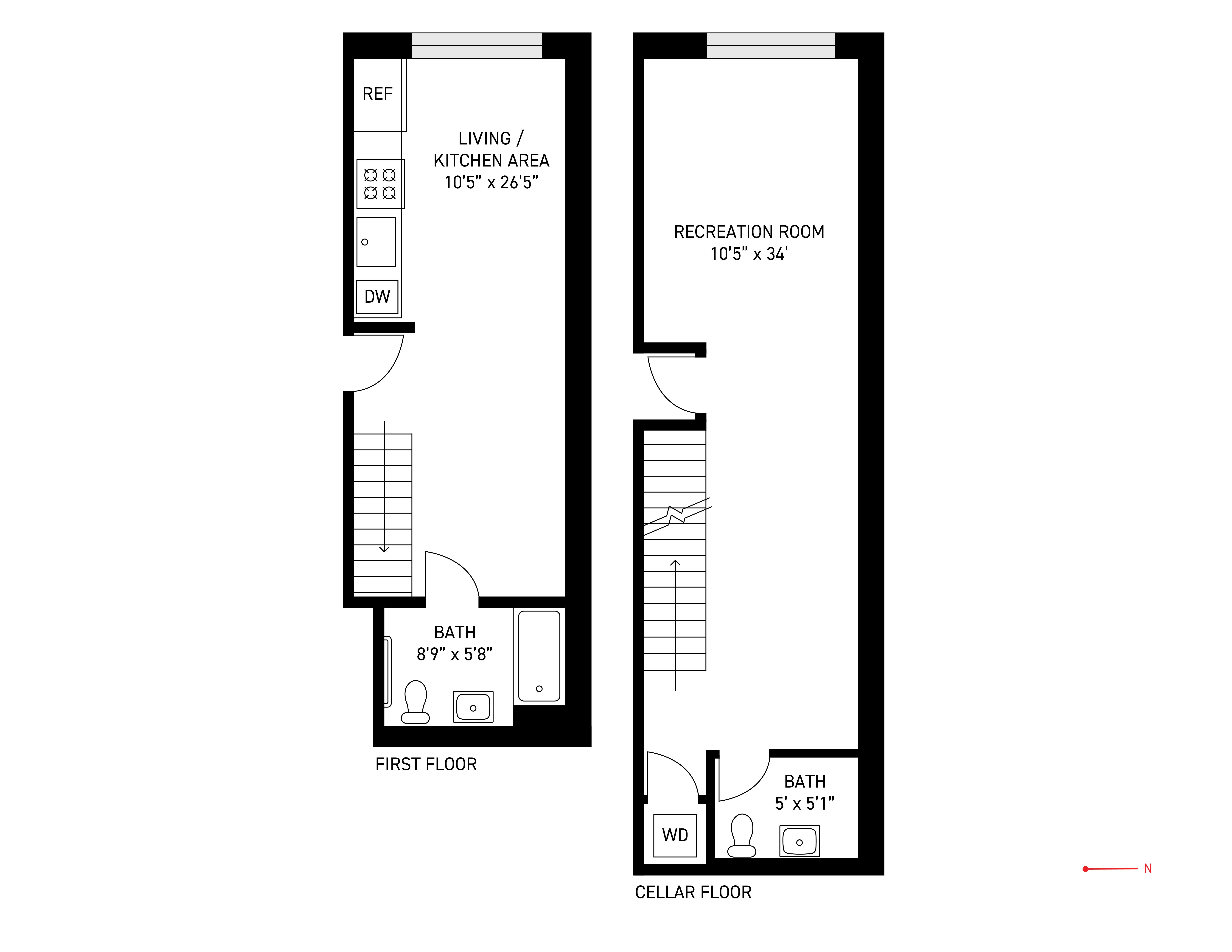 1098 Madison Street, Unit 1A Brooklyn, NY 11221 - Photo 15 of 15 a picture of a bench in a building