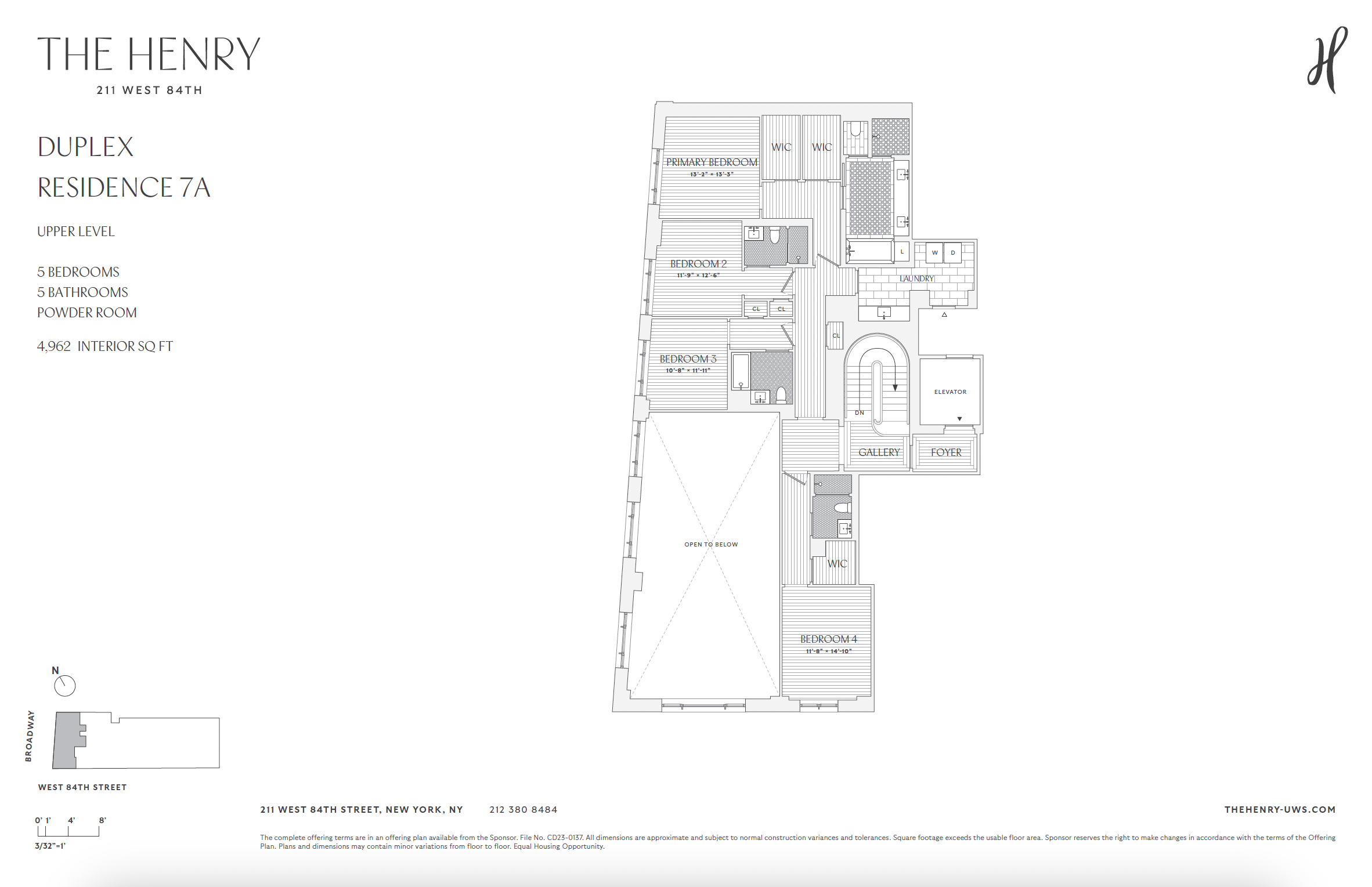 211 West 84th Street, Unit 7A Manhattan, NY 10024 - Photo 29 of 29 a picture of a floor plan