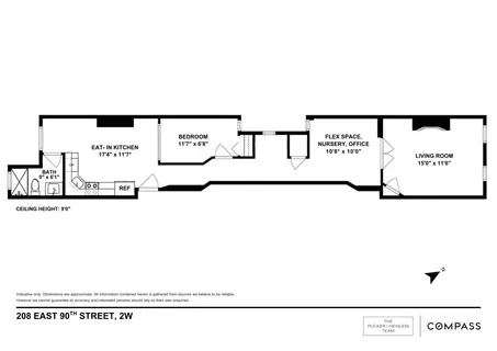 $650,000 | 208 East 90th Street, Unit 2W | Upper East Side